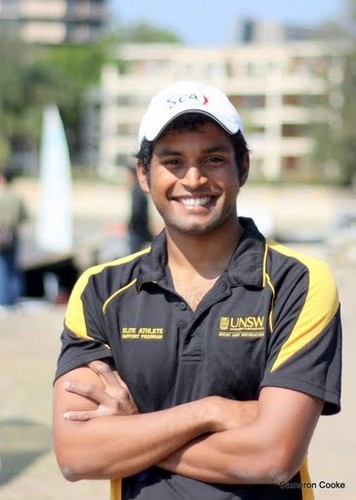 Ajay Rau - UNSW windsurfing and Sailing club - United We Sail &copy; Cameron Cooke